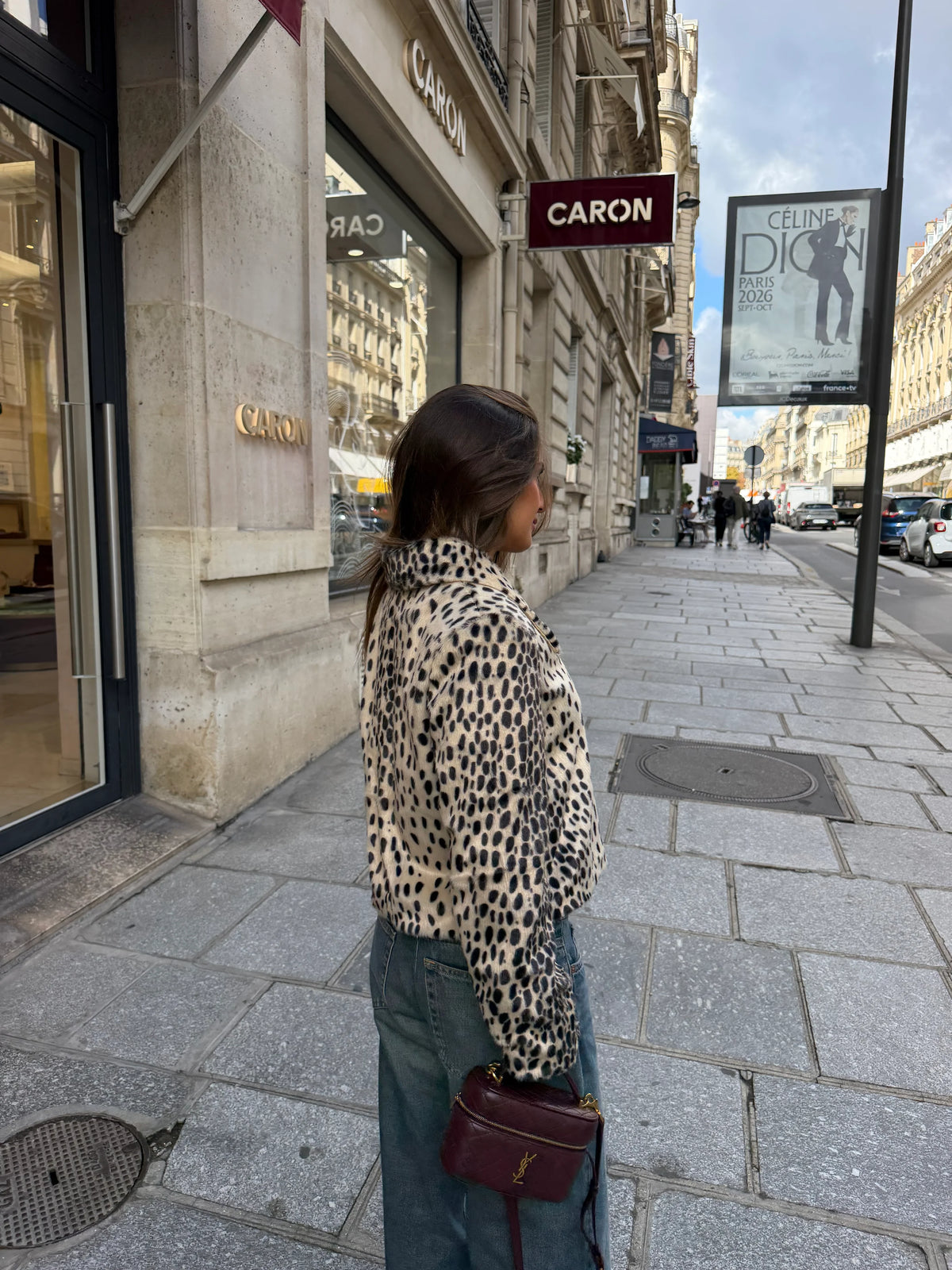 Veste giulia léopard