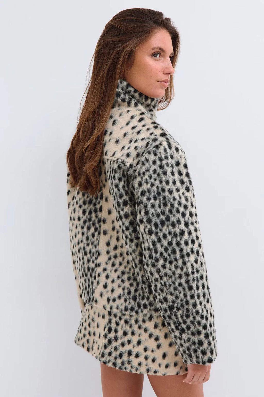 Veste valentina léopard