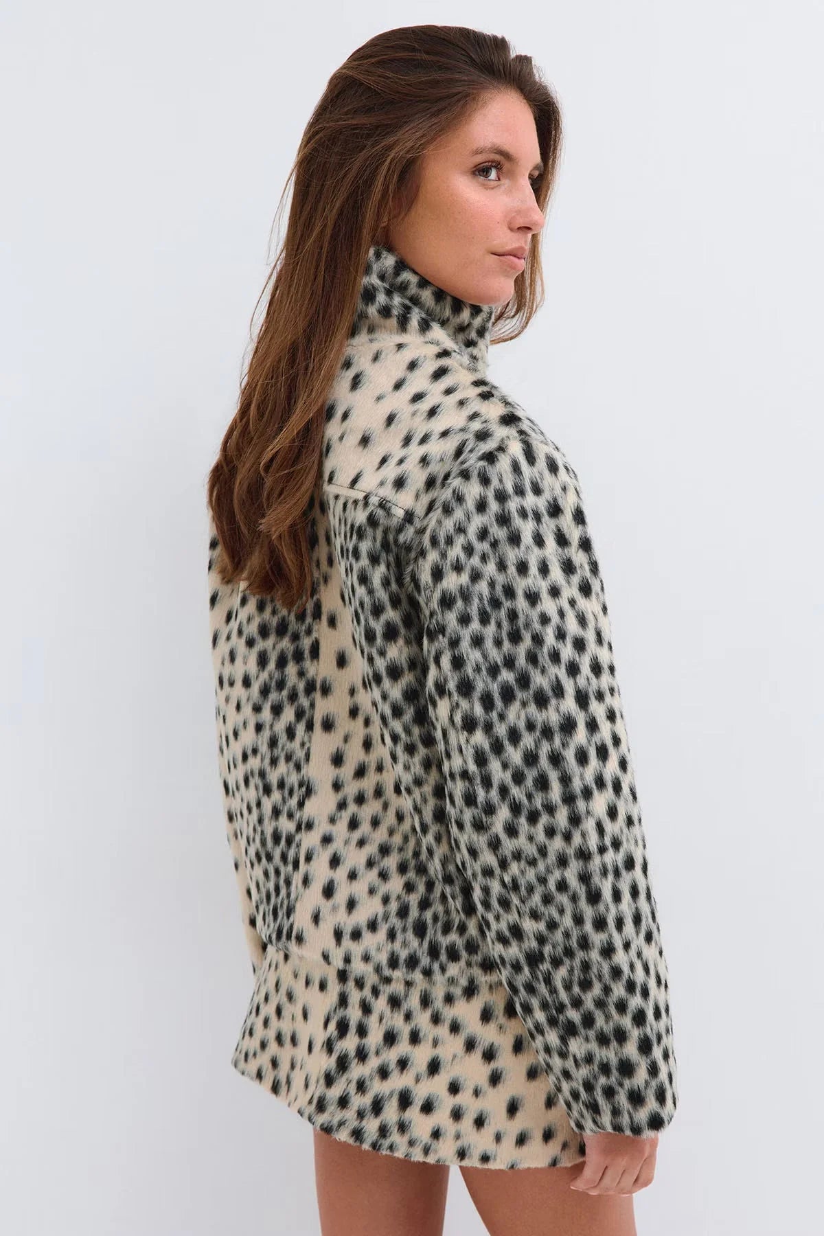 Veste valentina léopard